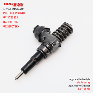Injecteur de carburant diesel de haute qualité 0414720225, injecteur unitaire 07Z130073K 0986441563 pour VW <span class=keywords><strong>Touareg</strong></span> 5.0 <span class=keywords><strong>TDI</strong></span> <span class=keywords><strong>V10</strong></span> - Product Image 1