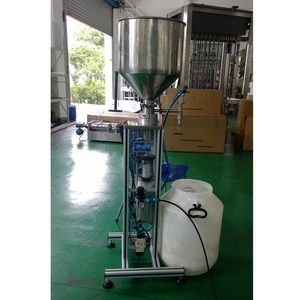 Tốc độ cao Máy chiết rót cấp thực phẩm nhớt máy chiết rót bán-automaitc kem phụ mặt máy làm kem - Product Image 2