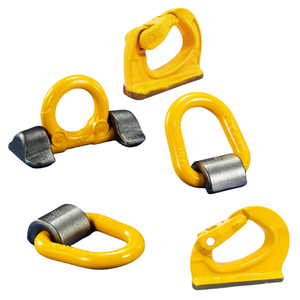 Anillas de elevación giratorias en forma de U de acero con recubrimiento en polvo, personalizables al por mayor, para embalaje en caja, con rosca UNC de 22.5 para elevación. - Product Image 2