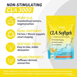 Compléments de <span class=keywords><strong>CLA</strong></span> pur à bas prix, gélules à haute puissance d'<span class=keywords><strong>acide</strong></span> <span class=keywords><strong>linoléique</strong></span> <span class=keywords><strong>conjugué</strong></span> pour le bien-être quotidien, capsules molles - Product Image 4