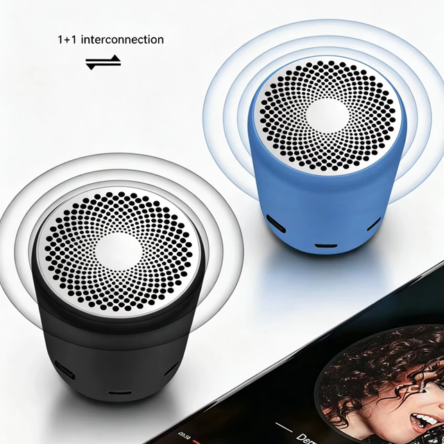 Lixun A107S Mini for Speaker 5.0 5W Built-in Mic APP Supported Battery-Powered for Outdoor & Home Parties