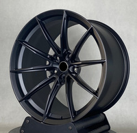 Rueda Monobloque Forjada Personalizada 20*10.5/21*11/5*132/CB66.6 Negro Brillante T6061 para BMW M5 G99 Touring 2024