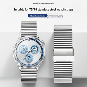 Barres à ressort à dégagement rapide, tête plate, universelles, en acier inoxydable 316L, bracelet de montre de remplacement <span class=keywords><strong>pour</strong></span> Huawei Xiaomi - Product Image 3