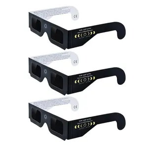 2024 CE & ISO Certified Eclipse glasses, Solar Eclipse Viewing Filter Shades Solar Eclipse Glasses solar