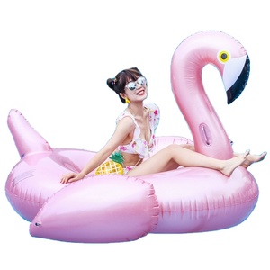 Offre Spéciale PVC Pédale Bateau Meilleur Flamingo Piscine Flottant <span class=keywords><strong>Bouée</strong></span> En Plein Air Centre Commercial Gonflable Ride-on - Product Image 1