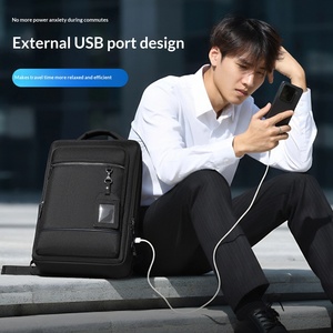 Zaino Business Unisex di Alta Qualità in Oxford con Logo Personalizzato, 20-35L, Chiusura a Cerniera, Resistente all'Usura, per <span class=keywords><strong>Viaggi</strong></span> d'Affari - Product Image 4