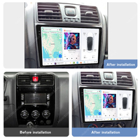 Système stéréo multimédia automobile DUDUAUTO avec DSP GPS RGB pour Great Wall Wingle 5 2009-2015 - Écran tactile Android 2K