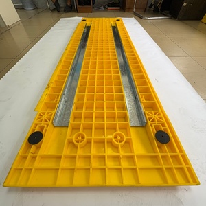 Cubierta de Acero Plástico de Alta Densidad para Zanjas, Capacidad de Carga de 1 Tonelada, Advertencia de Tráfico, Construcción, Color Amarillo Shunlu, 2025 - Product Image 3