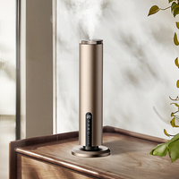 Diffuseur d'arômes sans fil SCENTA en aluminium de luxe, 300 m³, logo personnalisé, diffuseur d'huiles essentielles sans eau, tour de désodorisant d'air pour la maison