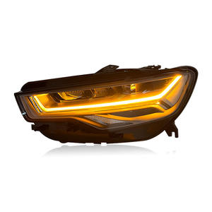 Fari Anteriori SJC Full LED Modificati per <span class=keywords><strong>Audi</strong></span> <span class=keywords><strong>A6</strong></span> C7 12-15, Aggiornamento Fanali, Accessori Auto, Sistema di Illuminazione Plug and Play - Product Image 3