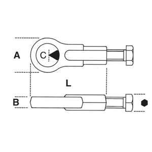 BETA - 017090010 Séparateurs d'écrous-EAN 8014230046853 EXTRACTEURS DE GOUJONS - Product Image 2
