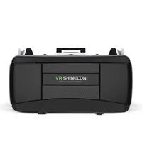 Meilleures ventes Lunettes vidéo 3D de réalité virtuelle VR SHINECON G06EB adaptées aux smartphones de 4.7 à 6.1 pouces avec casque HiFi