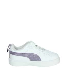 Zapatillas Deportivas Puma para Niña, Color Blanco y Morado, Talla 21, con Cordones, Suela de Goma Acolchada - Product Image 4