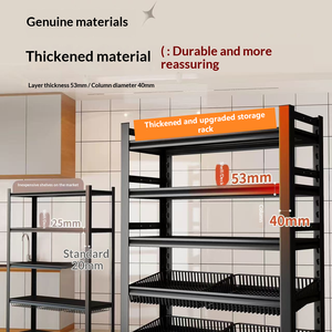 Organizzatore da <span class=keywords><strong>Cucina</strong></span> <span class=keywords><strong>Mobile</strong></span> Versatile con Cestello per Prodotti Rimovibile a 360° °   Scaffale Girevole con Ruote per <span class=keywords><strong>Dispensa</strong></span> della <span class=keywords><strong>Cucina</strong></span> - Product Image 2