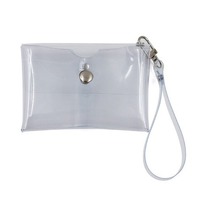 Sac de rangement multifonctionnel portable en PVC pailleté, porte-monnaie, pochette à bijoux, porte-papeterie, porte-cartes, durable, vente en gros