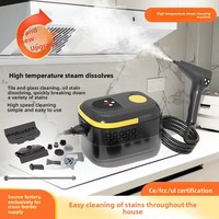 Nettoyeur Vapeur Électrique Portable Haute Température 2500W, Réservoir d'Eau Grande Capacité 1400ml, Idéal pour Maison, Extérieur, Hôtel et Voiture - Meilleures Ventes