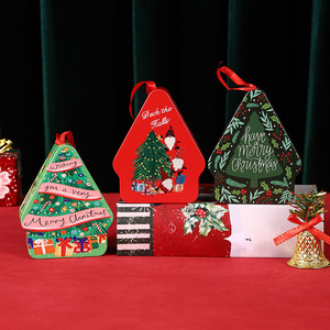 Boîte de rangement en fer pour chaussettes de Noël Mystic Arts, décoration de Noël pour bonbons, collations et cadeaux - Product Image 2