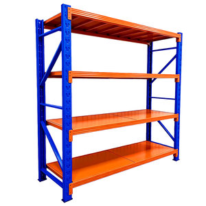Étagère de stockage en acier à montage facile sans boulons, résistante à la rouille, réglable, pour garage - Product Image 1