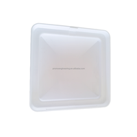 Cache de ventilation extérieur universel pliable électrique en plastique blanc PHQH pour camping-car et voiture - Capuchon de ventilation de toit résistant aux intempéries, emballage personnalisé