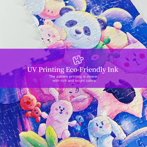 <span class=keywords><strong>Puzzle</strong></span> Educativo da 500 Pezzi in Carta, Legno e Plastica con Design Personalizzato e Stampa UV, Giocattolo Fai-da-Te per Età 14+, Confezione Regalo - Product Image 6