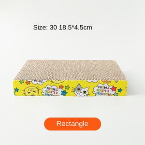 Grattoir à motif mignon <span class=keywords><strong>Chat</strong></span> <span class=keywords><strong>Carton</strong></span> <span class=keywords><strong>Chat</strong></span> Grattoir Vente en gros Grattoir ondulé pour <span class=keywords><strong>chat</strong></span> - Product Image 6