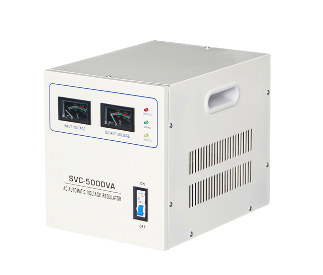 Custom Factory Price 220V Guard AC Automatic Servo Voltage Stabilizer Display Single Phase 50Hz Refrigerator AVR