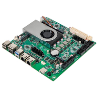 Placa Base para Servidor Intel N97 Sin Ventilador Mini-ITX 6 Bahías NAS DDR5 2*Intel 17x17CM I226 2.5G con Doble LAN