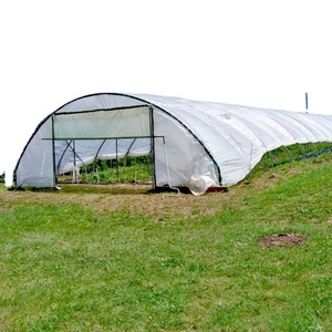 Invernadero ecológico de un solo tramo con cubierta de plástico PE de 200 micras, material agrícola utilizado para cubrir. - Product Image 2