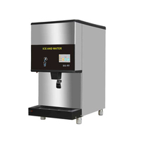 La machine à glace de comptoir à usage domestique commerciale avec distributeur automatique produit des glaçons à l'aide de composants de noyau de pompe de compresseur