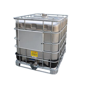 Serbatoio IBC Personalizzato in Acciaio Inox da 300L-1500L per Trasporto di Diesel/Benzina/Cherosene/Carburante per Aerei e Prodotti Chimici, Garanzia 1 Anno - Product Image 1