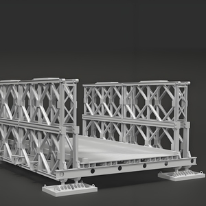 <span class=keywords><strong>Puente</strong></span> <span class=keywords><strong>Bailey</strong></span> de acero prefabricado: Certificado ISO 9001, opciones de tramo de 6m-60m, uso <span class=keywords><strong>militar</strong></span> y civil - Product Image 6