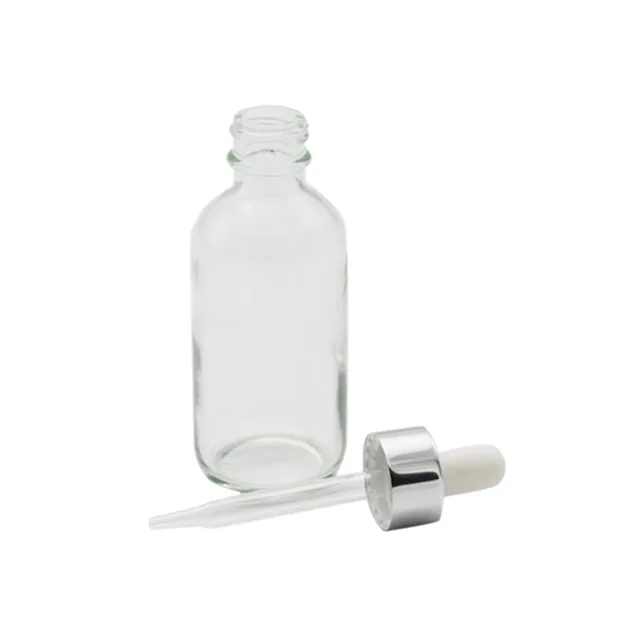 Оптовая продажа прозрачная стеклянная бутылка эфирного масла с поставщиком капельницы