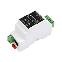 Serial Port Server RS485 to RJ45 Ethernet Module with POE TCP/IP to Serial Module Rail Mount