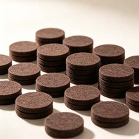Tapis de fixation antidérapant multifonctionnel en feutre insonorisant, à dos adhésif, pour chaises et tables, disponible sur mesure, vente en gros