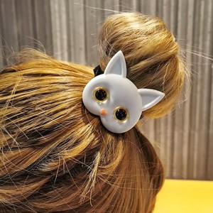 Nouveau 2026 : Élastique à cheveux en forme de chat, style simple et élégant, pour queue de cheval de fille, bijou de mode, vente en gros - Product Image 1