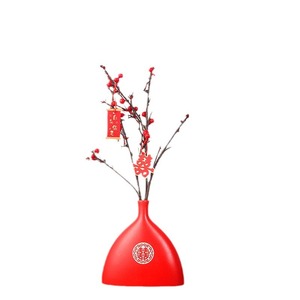 Branche de baies rouges artificielles Kch à 32 têtes, décoration florale pour les fêtes - Product Image 5
