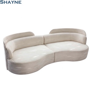 Colecciones 202603 NC Exhibitor OEM para Marcas SHAYNE FURNITURE, Mueble Modular de Sala de Estar de 2 Secciones KT-HE-2078-125LF RF de Lujo - Product Image 1
