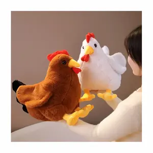 Großhandel heißer Verkauf Hochwertige benutzer definierte Plüsch großes Huhn Gefüllte Weiche Plüsch tier Spielzeug