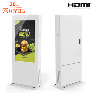 Ngoài trời không thấm nước kỹ thuật số menu kiosk 6 mét Pixel pitch màn hình cảm ứng <span class=keywords><strong>Totem</strong></span> hiển thị cho trung tâm video quảng cáo cửa hàng bán lẻ giáo dục - Product Image 6