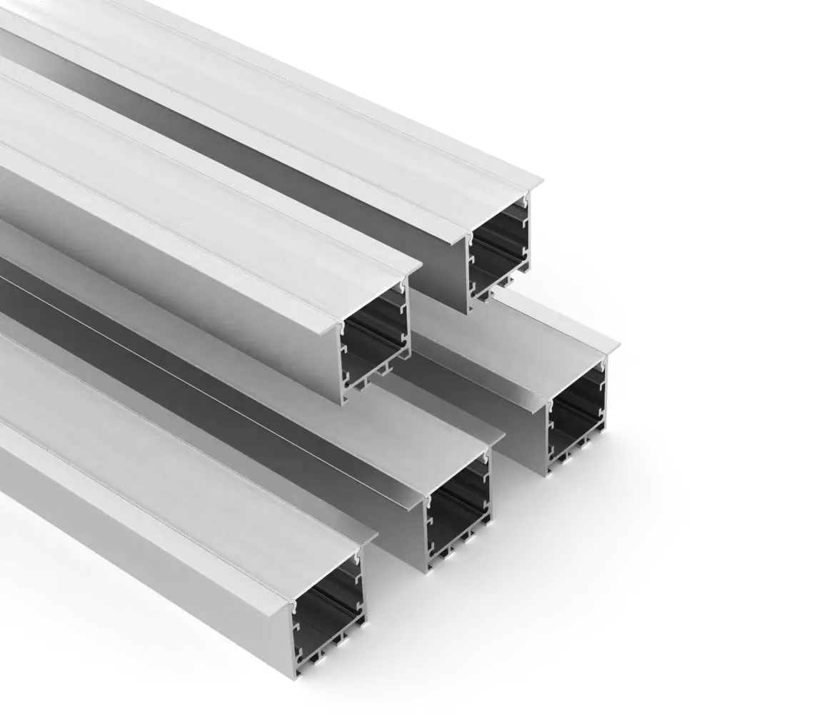 맞춤형 led 선형 램프 알루미늄 채널 최근 임베디드 설치 알루미늄 프로파일 led 스트립 라이트