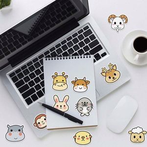 Factory Supplying PVC KT Waterproof Funny <b>Cat</b> Melody <b>Gift</b> Stickers 50 Pieces - Product Image 2