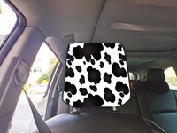 Housses d'appui-tête en néoprène à sublimation pour siège de voiture décoration intérieure accessoires de voiture