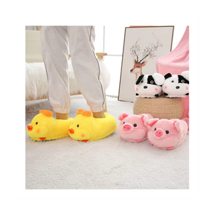 <span class=keywords><strong>Zapatos</strong></span> de Interior de animales de peluche, zapatillas antideslizantes, zapatillas de animales de peluche cálidos de invierno encantadores - Product Image 1