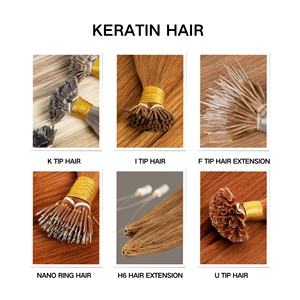 وصلات شعر ريمي مسبقة الربط من هاوهاو، وصلات شعر بشري مزدوجة السحب بطرف كيراتين مسطح، لون فاتح - Product Image 5