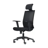 Cheap commercial custom design black bazhou heated task mesh back revolving comfort ergonomic office chair
