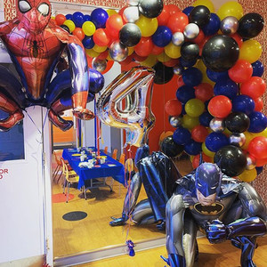 Palloncino in Alluminio 3D di Spider-Man, Giocattolo per Bambini, Decorazione per Feste di Compleanno, Vendita all'Ingrosso - Product Image 4