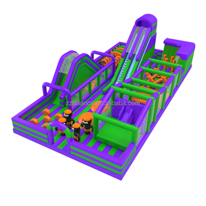 Precio de Fábrica, Circuito de Obstáculos Inflable, Juego Deportivo de Brincar, <span class=keywords><strong>Alquiler</strong></span> Comercial - Product Image 2