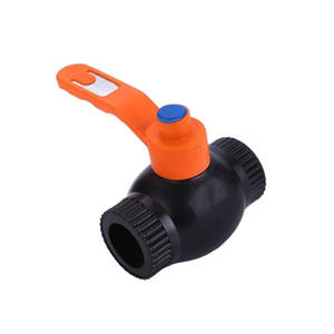 Raccords de tuyauterie en HDPE personnalisés Vanne à boisseau sphérique-Noyau renforcé en acier Vanne de connexion thermofusible Vanne à boisseau sphérique en PVC Vanne d'eau en PVC - Product Image 3