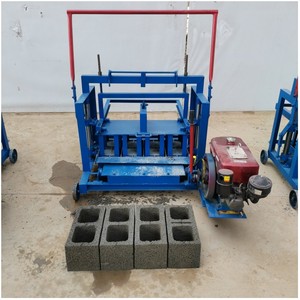 Máquina de Bloques de Cemento, Máquina de Fabricación de Bloques de Cemento en Venta en Malawi, Máquina de Fabricación de Bloques Br4-40 - Product Image 2