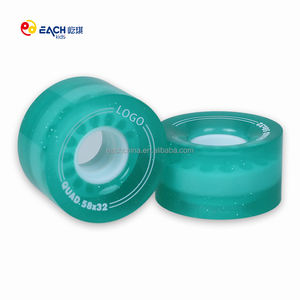 Chaque patins à roulettes clignotants roule les roues de patins quadruples roues de patin à roulettes de 58*32mm - Product Image 4